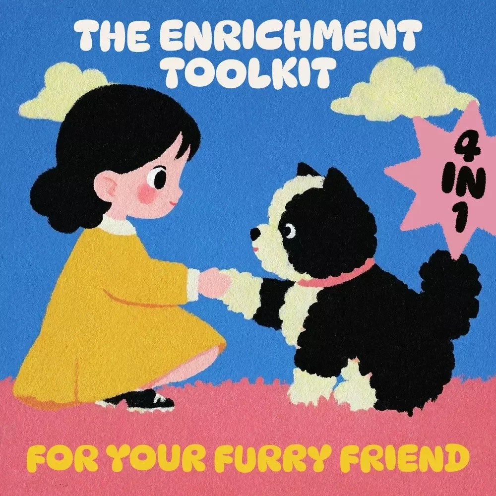 The Enrichment Toolkit for Your Furry Friend - 4-in-1 Digital Bundle for Pet Enrichment