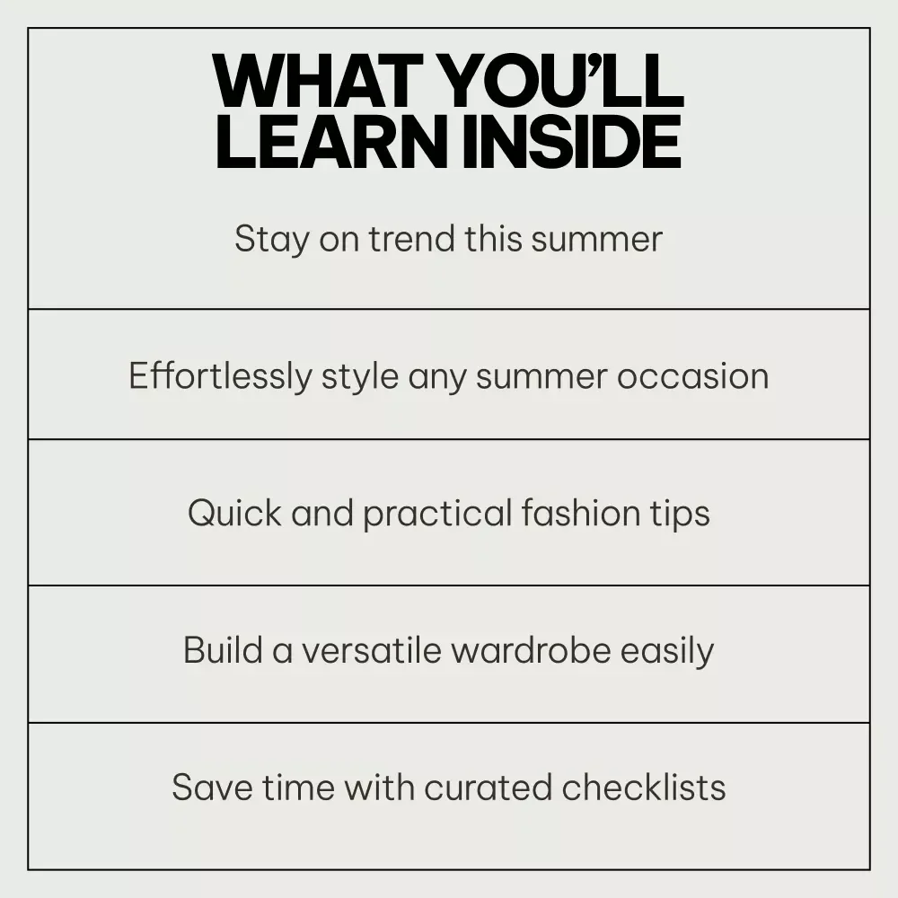 Bright Summer Fashion Trends Collection – 3-in-1 Digital Bundle