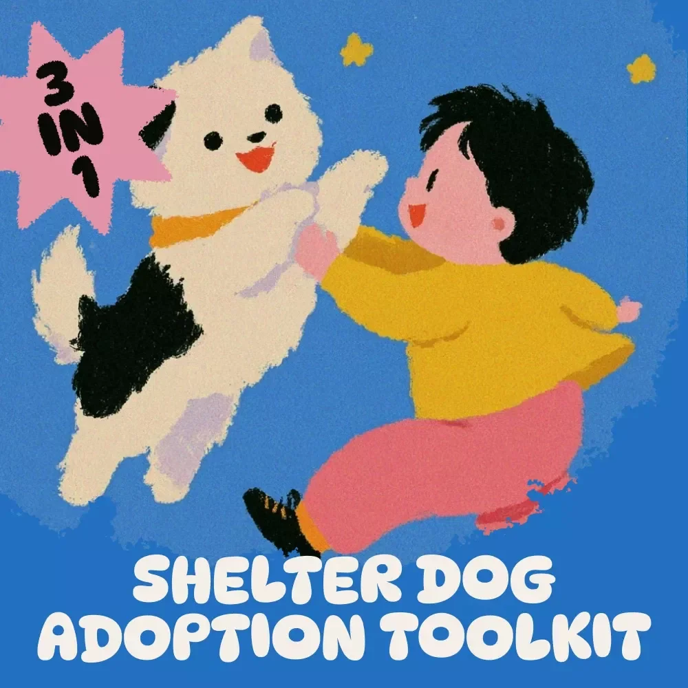 Shelter Dog Adoption Toolkit for a Smooth Start - 3-in-1 Bundle: eBooks & Guides