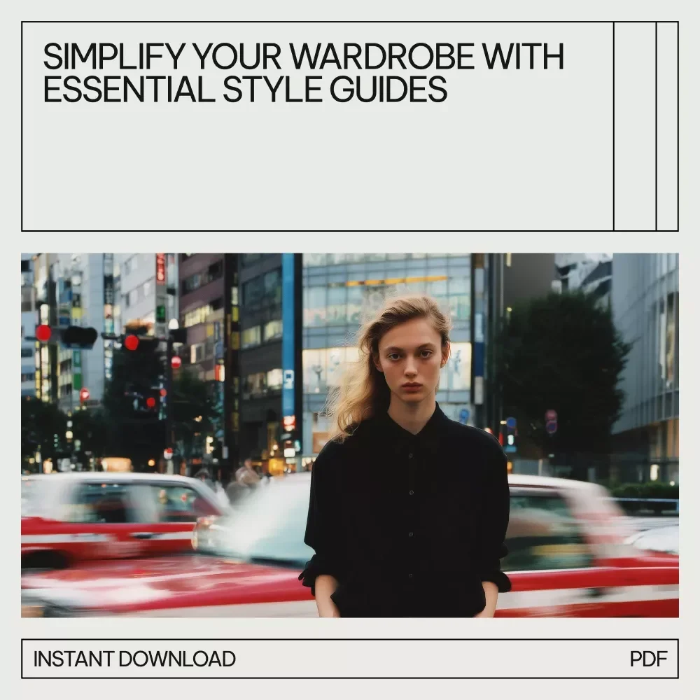 Wardrobe Staples That Make Outfits Easy: 4-in-1 Bundle of Essential Guides, eBooks & Checklists