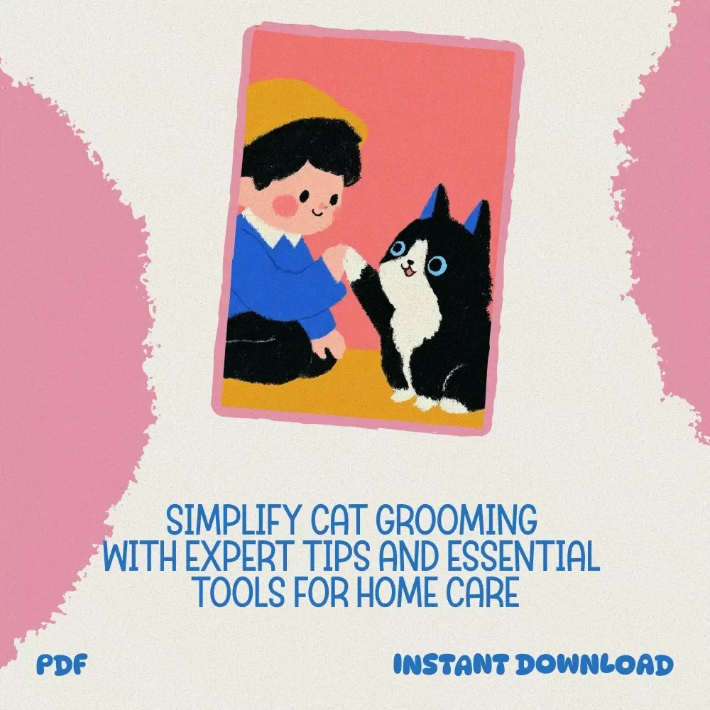 The Purrfect Grooming Toolkit for Your Cat’s Best Coat – 3-in-1 Digital Download Bundle