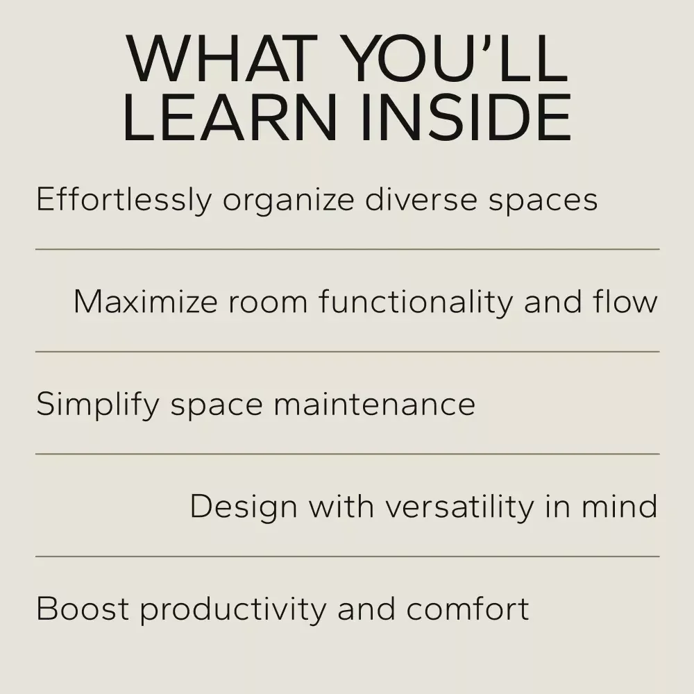 Designing Multi-Use Rooms That Actually Work: 3-in-1 Bundle for Creating Functional Zones