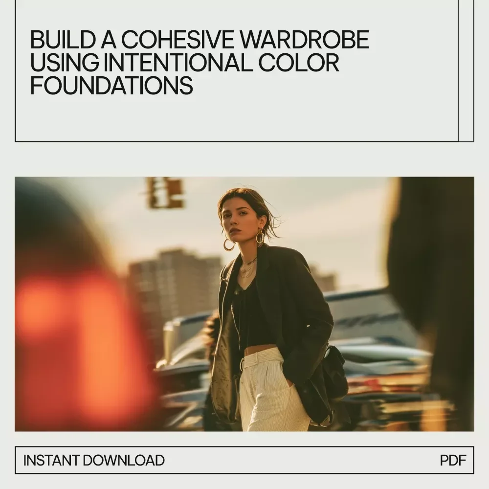 Closet Color Foundations Bundle – 3-in-1 Digital Guides: Fashion Colors That Work Across Seasons, How to Choose Closet Basic Colors, Tonal Capsule Wardrobe Magic
