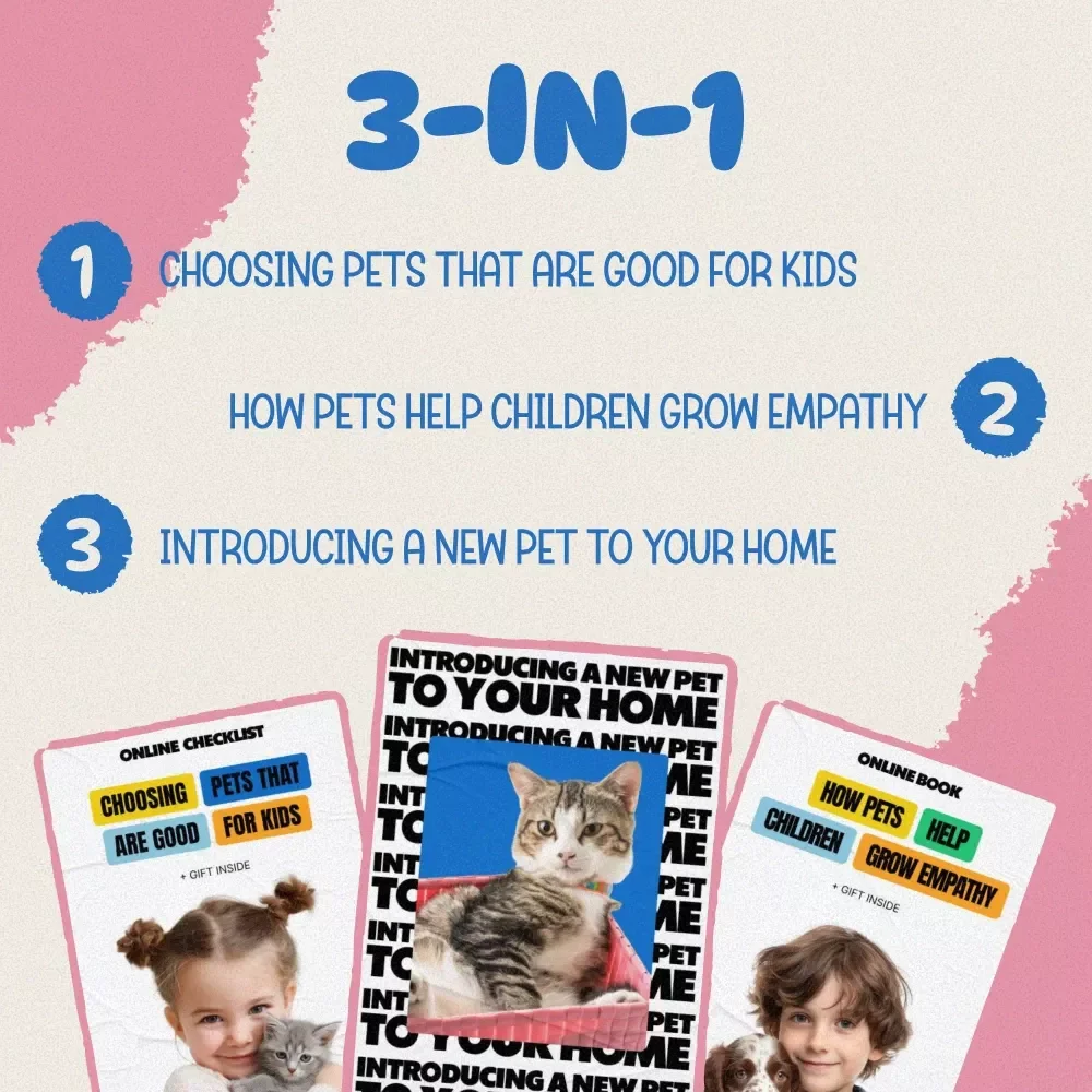 The Right Companion: Family Pet Planning Toolkit - 3-in-1 Bundle of eBooks & Checklist