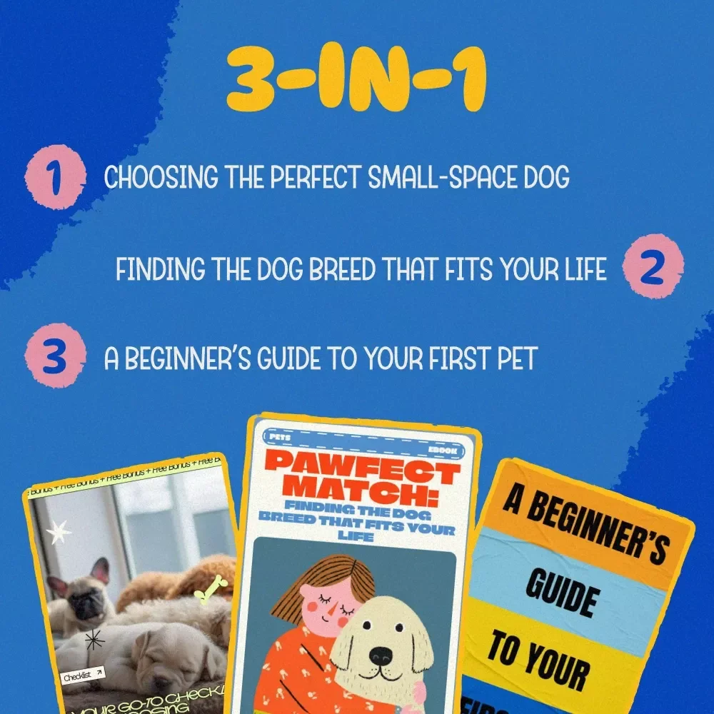 Before You Get a Dog Planning Bundle – Your Ultimate Guide to Choosing and Caring for Your First Dog