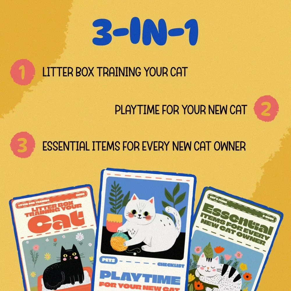 Everyday Joy with Cats Toolkit: Litter Box Training, Playtime Checklist & New Cat Essentials eBook