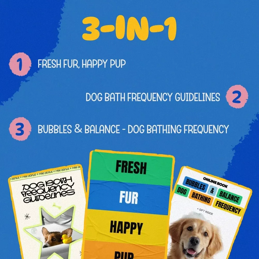 The Perfect Pup Bathing Kit: 3-in-1 Bundle for Healthy, Happy Dogs