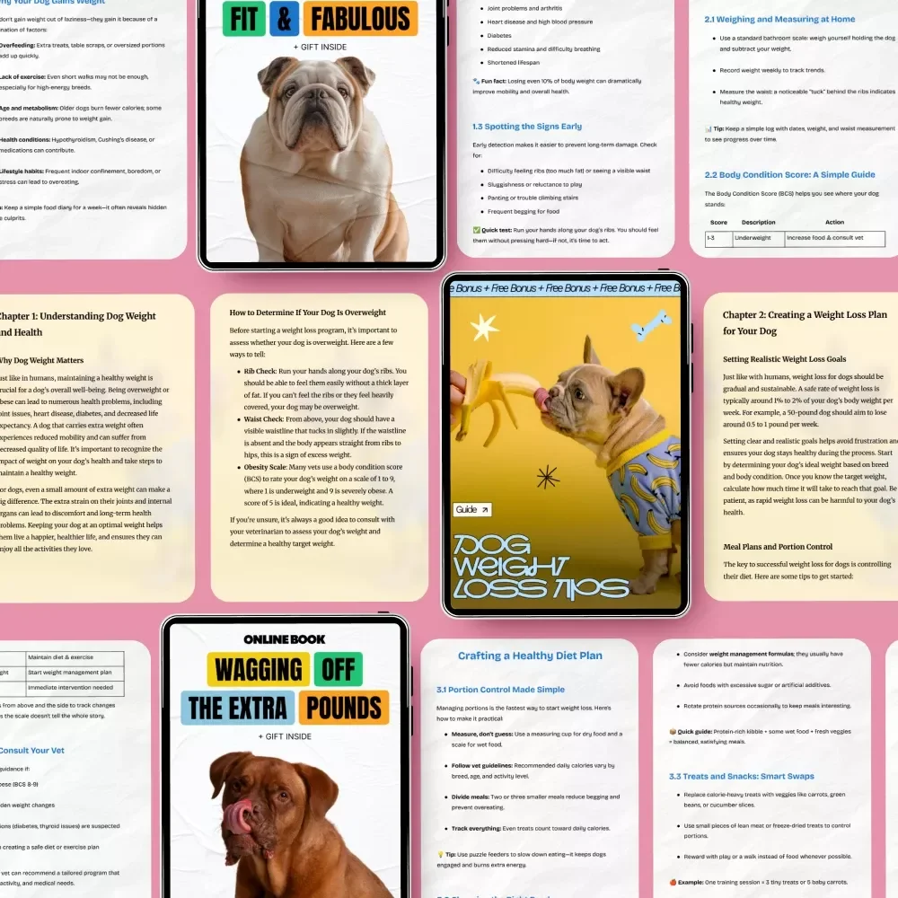 The Gentle Pet Weight-Loss System: 3-in-1 Bundle for Overweight Pets