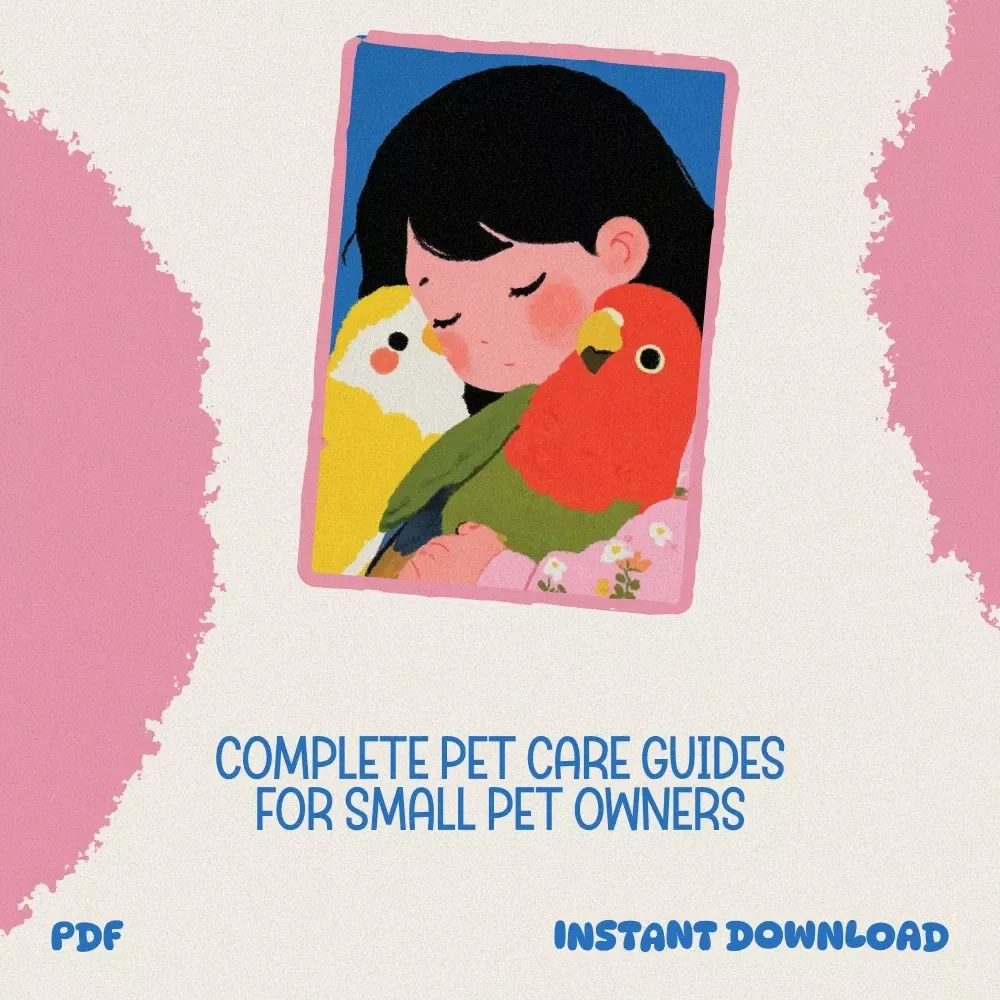 Complete Small Pets Guide Kit for New Owners - 5-in-1 Bundle of Guides & Checklist