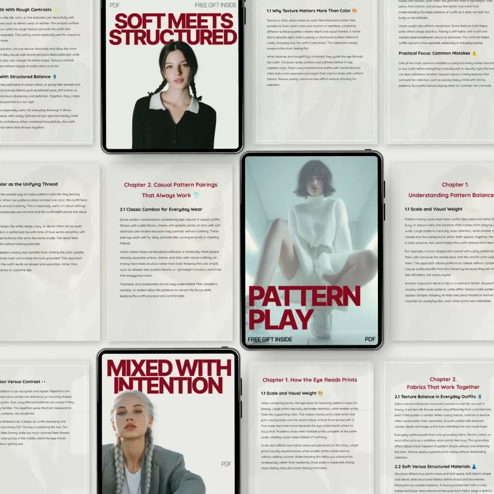 Pattern Harmony Rules Bundle - 5-in-1 Guide for Mixing Patterns Like a Pro