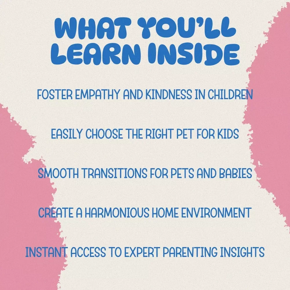 First Friendship Kit for Kids and Pets - 3-in-1 Digital Bundle