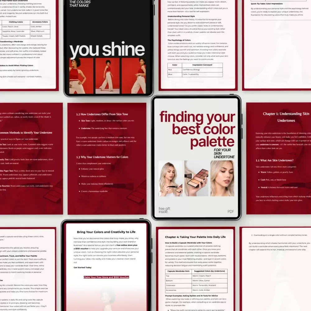 The True-to-You Color System 3-in-1 Bundle | What Colors Look Good on Me Color Guides & Checklists