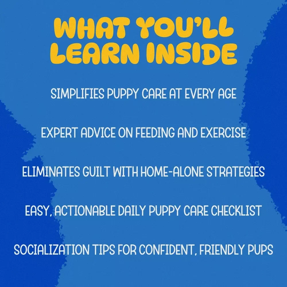The Everyday Puppy Care Bundle: 5-in-1 Guides, eBook & Checklist for Taking Care of a Puppy