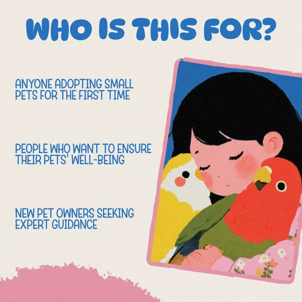 Complete Small Pets Guide Kit for New Owners - 5-in-1 Bundle of Guides & Checklist