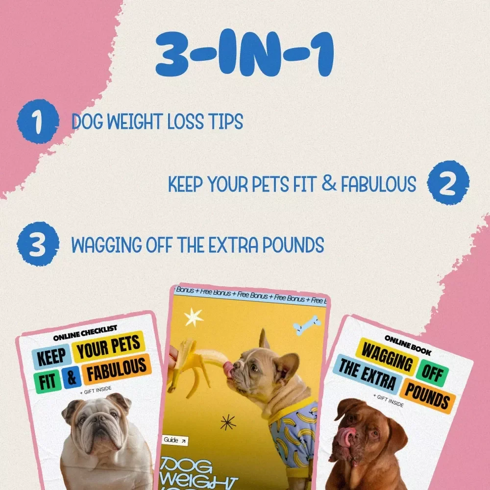 The Gentle Pet Weight-Loss System: 3-in-1 Bundle for Overweight Pets