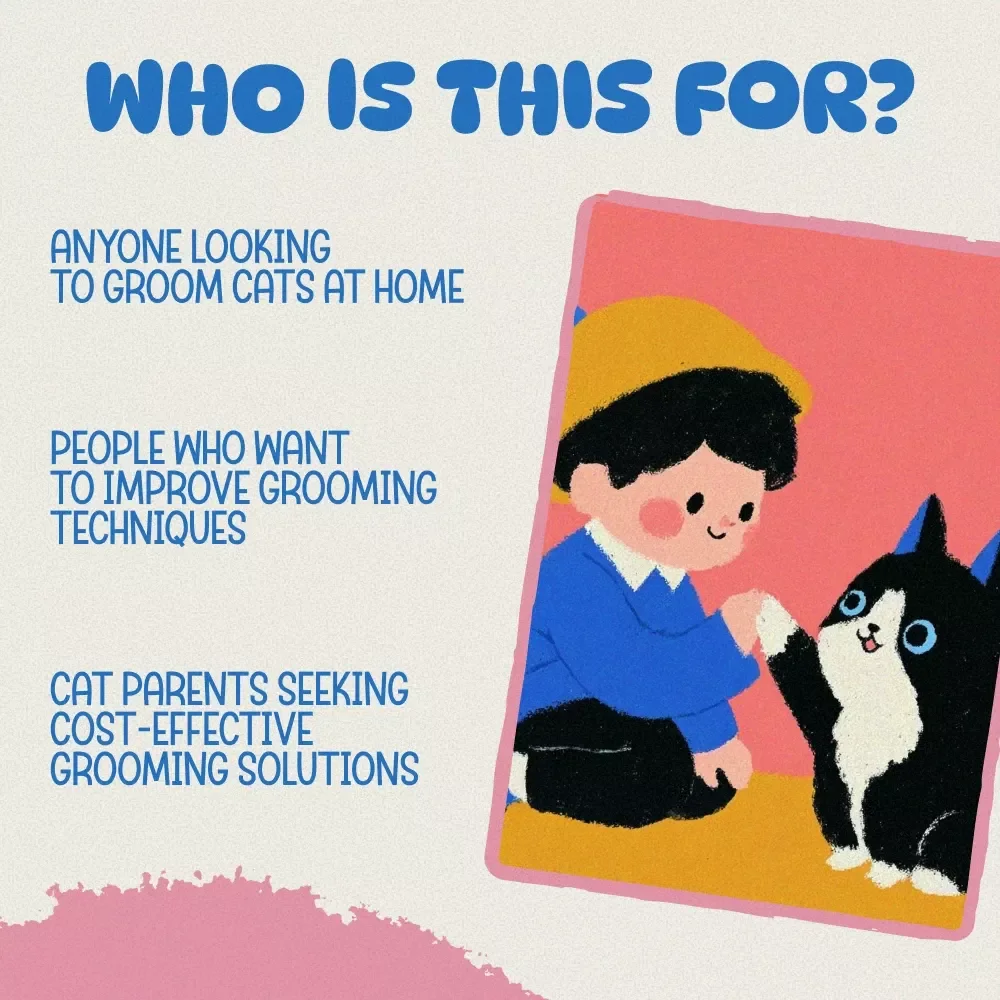The Purrfect Grooming Toolkit for Your Cat’s Best Coat – 3-in-1 Digital Download Bundle