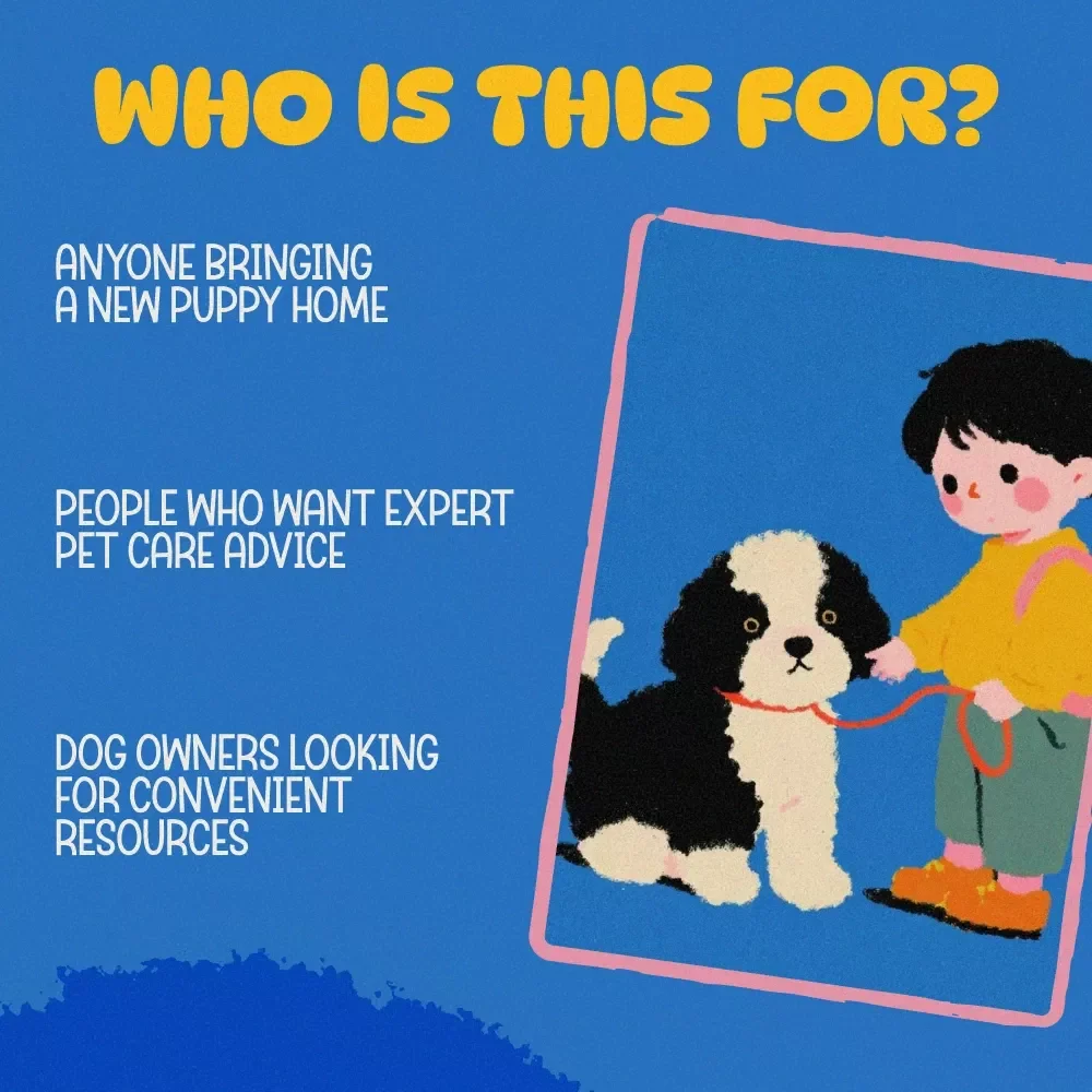 Happy Puppy Starter Kit for Everyday Care - 5-in-1 Bundle of Guides, eBooks, and Checklists
