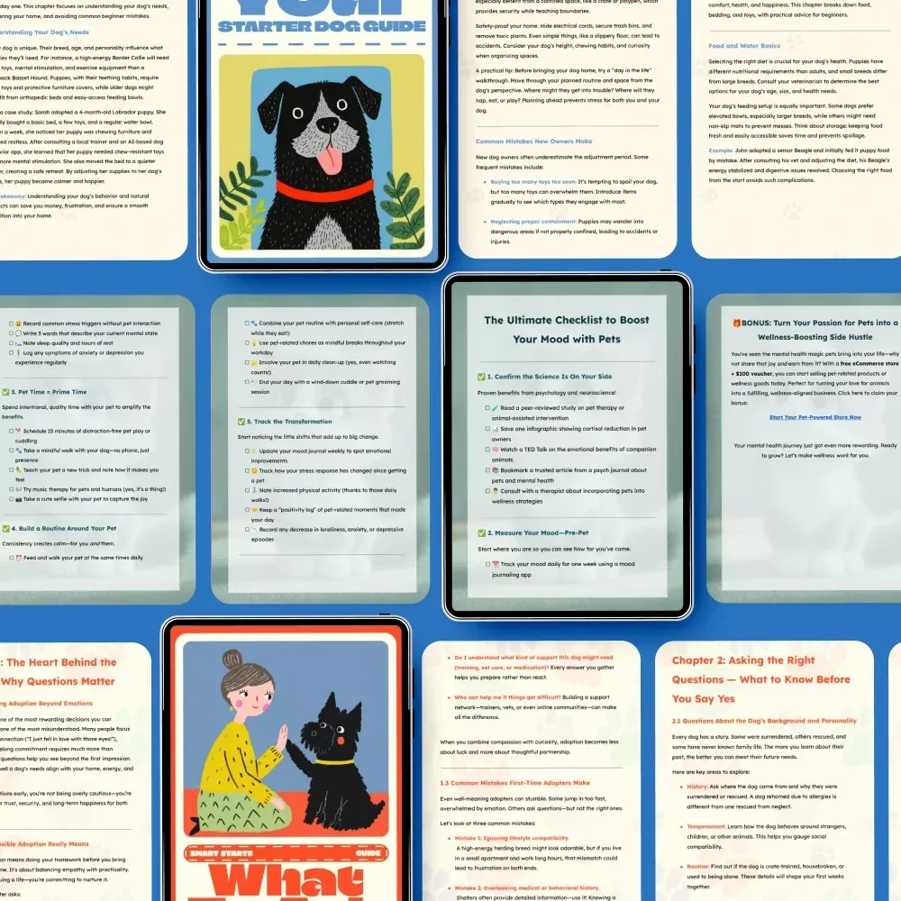 The Complete Dog Companion Toolkit for a Better Life - 3-in-1 Bundle for Dog Owners