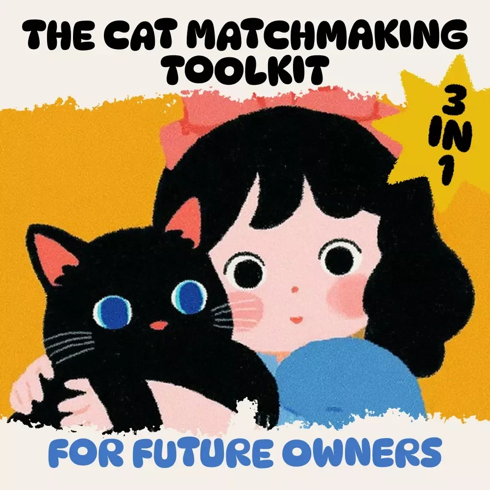 The Cat Matchmaking Toolkit for Future Owners: 3-in-1 Bundle