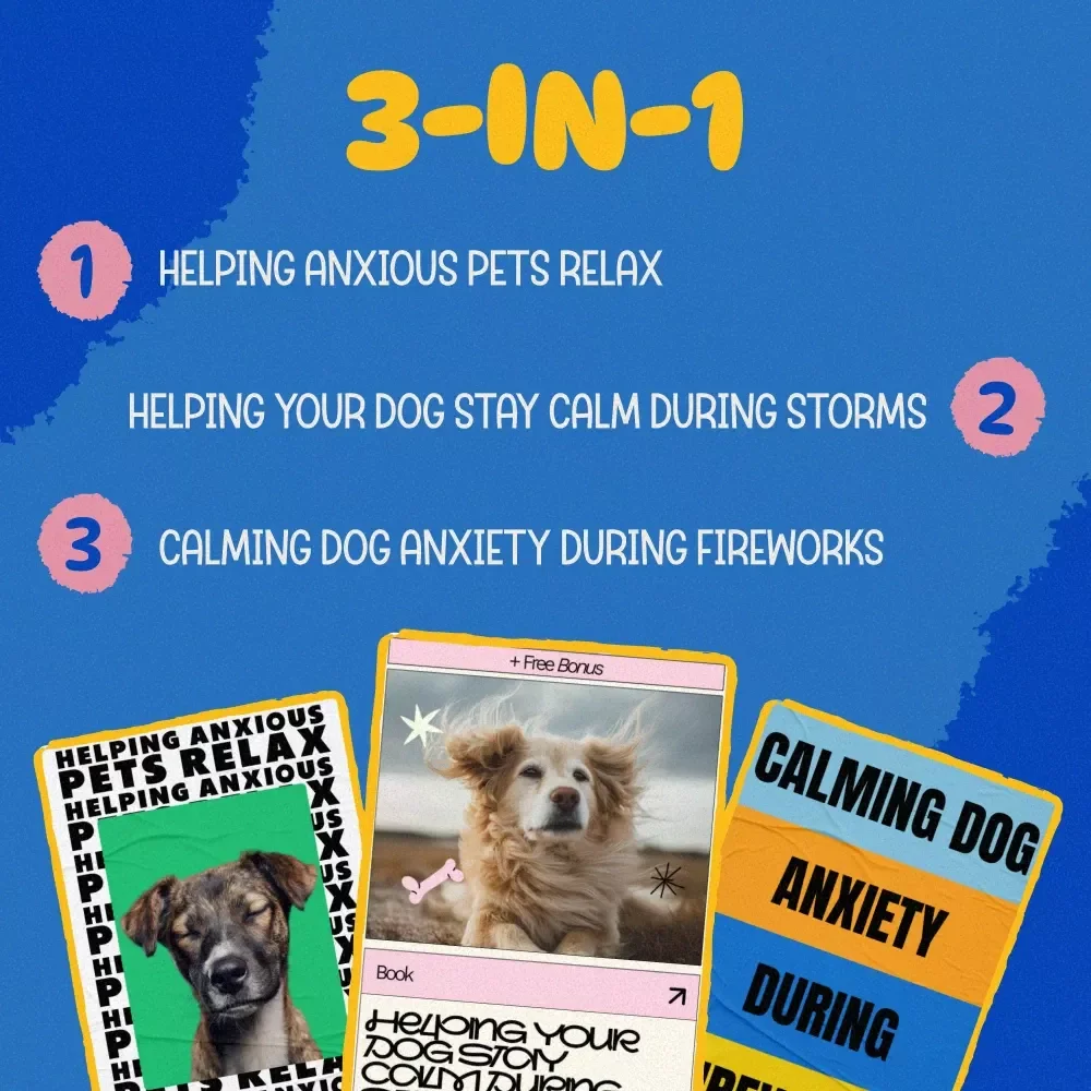 The Fear-Free Sounds Training Kit: 3-in-1 Bundle to Help Dogs Scared of Loud Noises