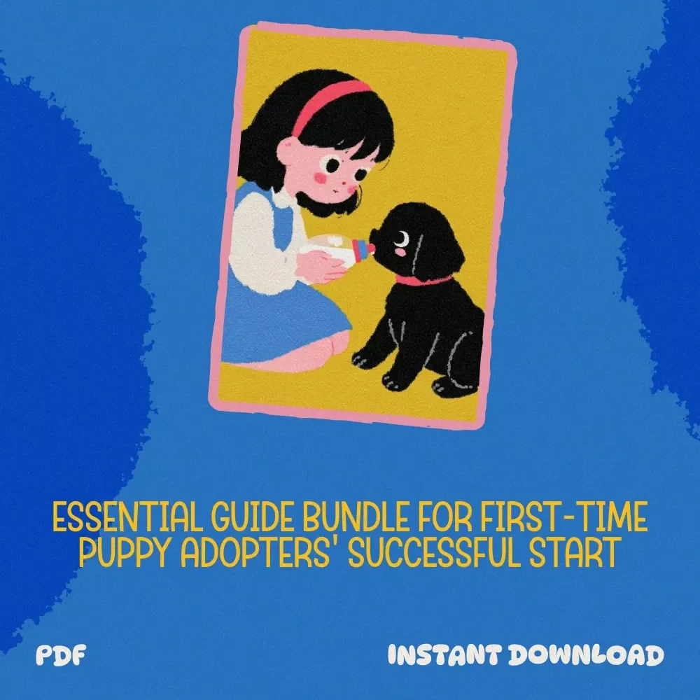 First-Time Puppy Adoption Toolkit - 3-in-1 Bundle for New Dog Owners