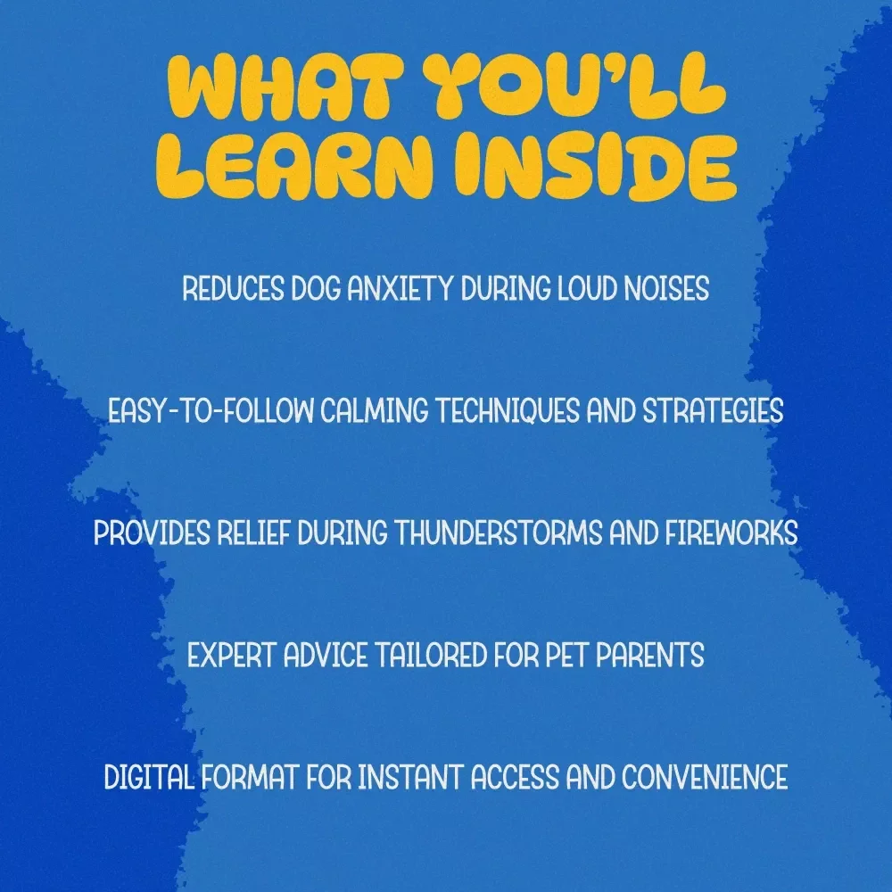 The Fear-Free Sounds Training Kit: 3-in-1 Bundle to Help Dogs Scared of Loud Noises