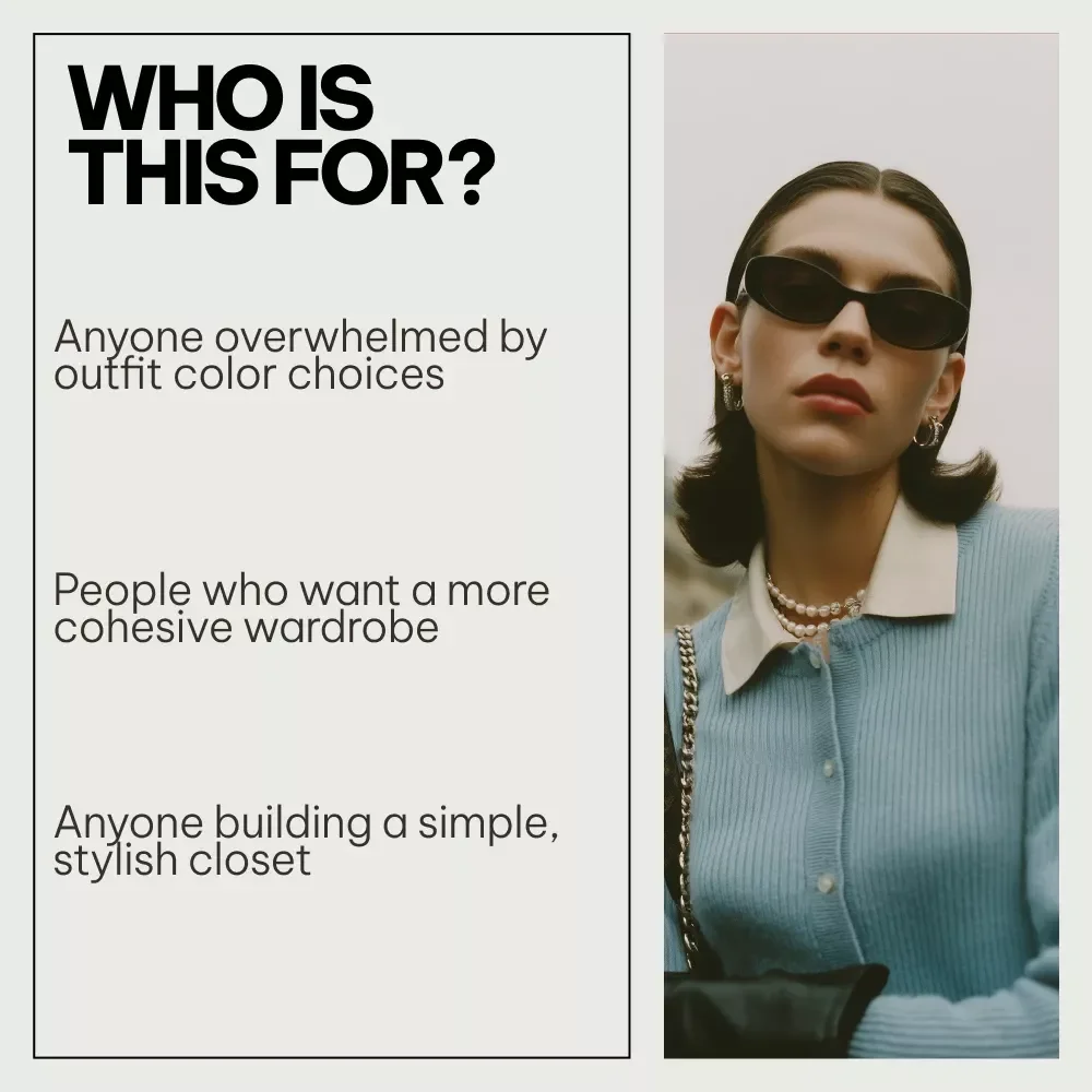 Closet Color Coordination Bundle – 3-in-1 Digital Wardrobe Guides | Color Magic: Master the Art of Outfit Pairings + Mastering Color Harmony Rules for Your Wardrobe + Tonal Capsule Wardrobe Magic | what are color harmony rules for closet