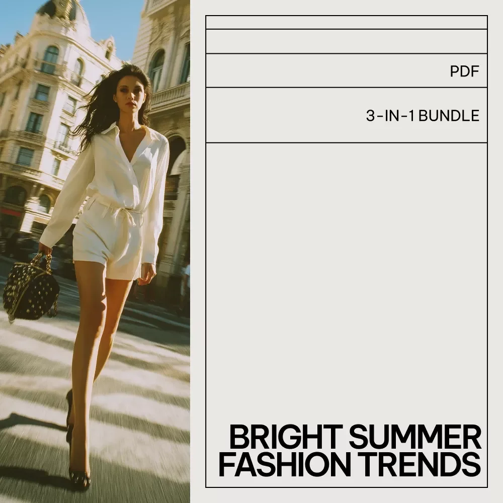 Bright Summer Fashion Trends Collection – 3-in-1 Digital Bundle
