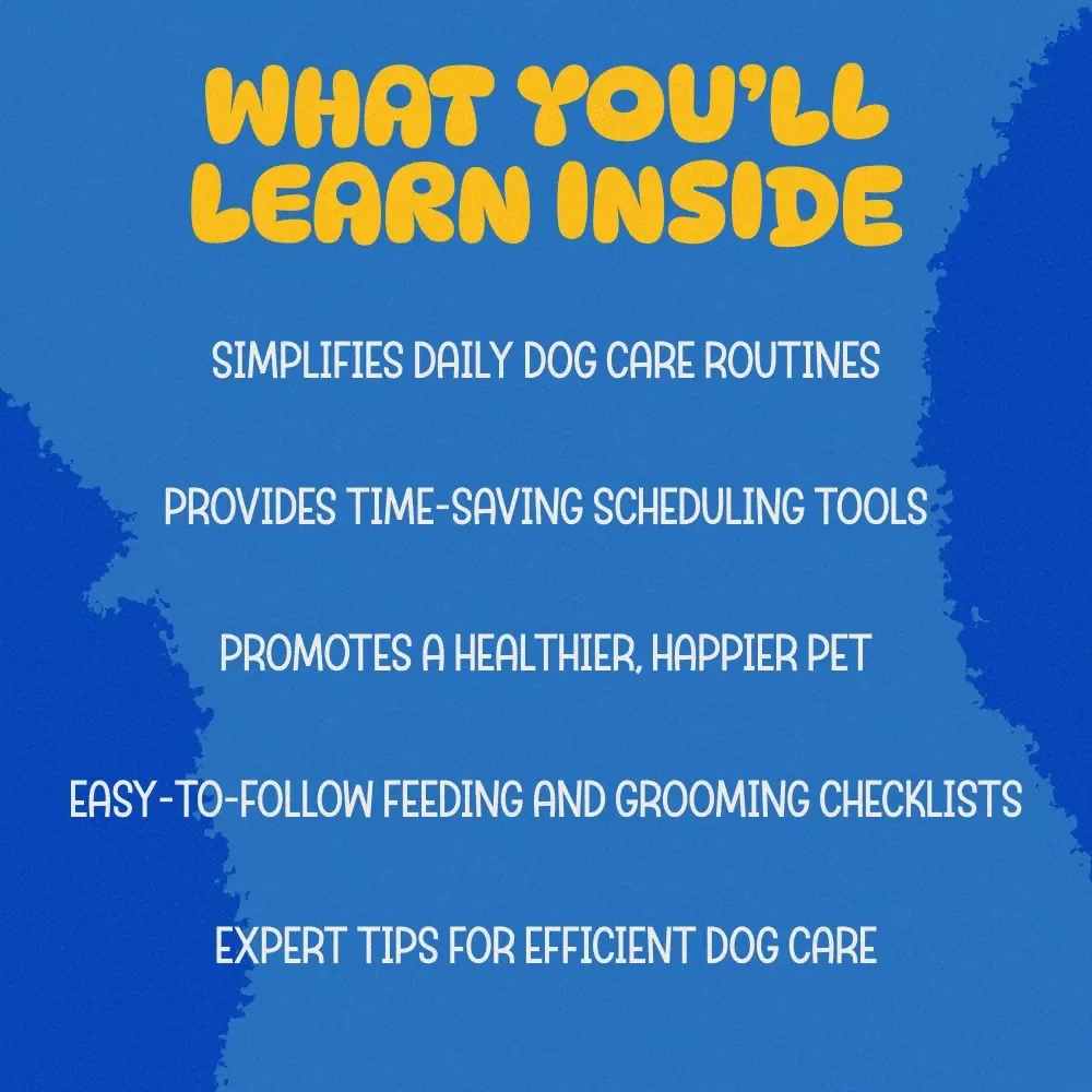 Total Dog Care Kit for Building Better Daily Habits – 3-in-1 Bundle of Guides & Checklists