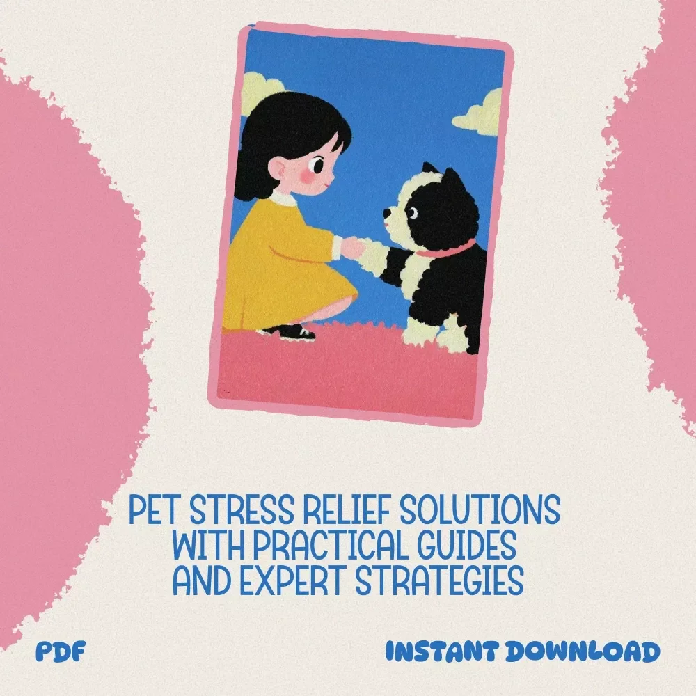 Pet Stress Relief Toolkit for Happier, Relaxed Pets – 5-in-1 Bundle of Guide, eBooks, and Checklist