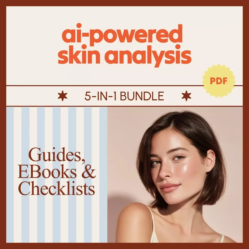 AI-Powered Skin Analysis Bundle | 5-in-1 ai skin analysis Guides, eBooks & Checklists