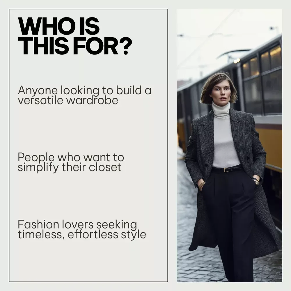 Timeless Looks That Never Fade: 5-in-1 Wardrobe Essentials Bundle for Men & Women