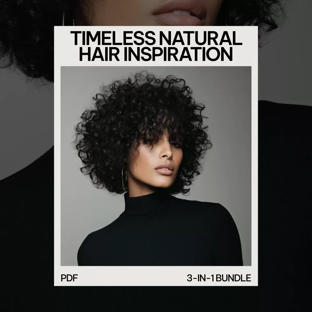 Timeless Natural Hair Inspiration Bundle: Crowning Glory, Black Hair Mastery & Braiding Guide
