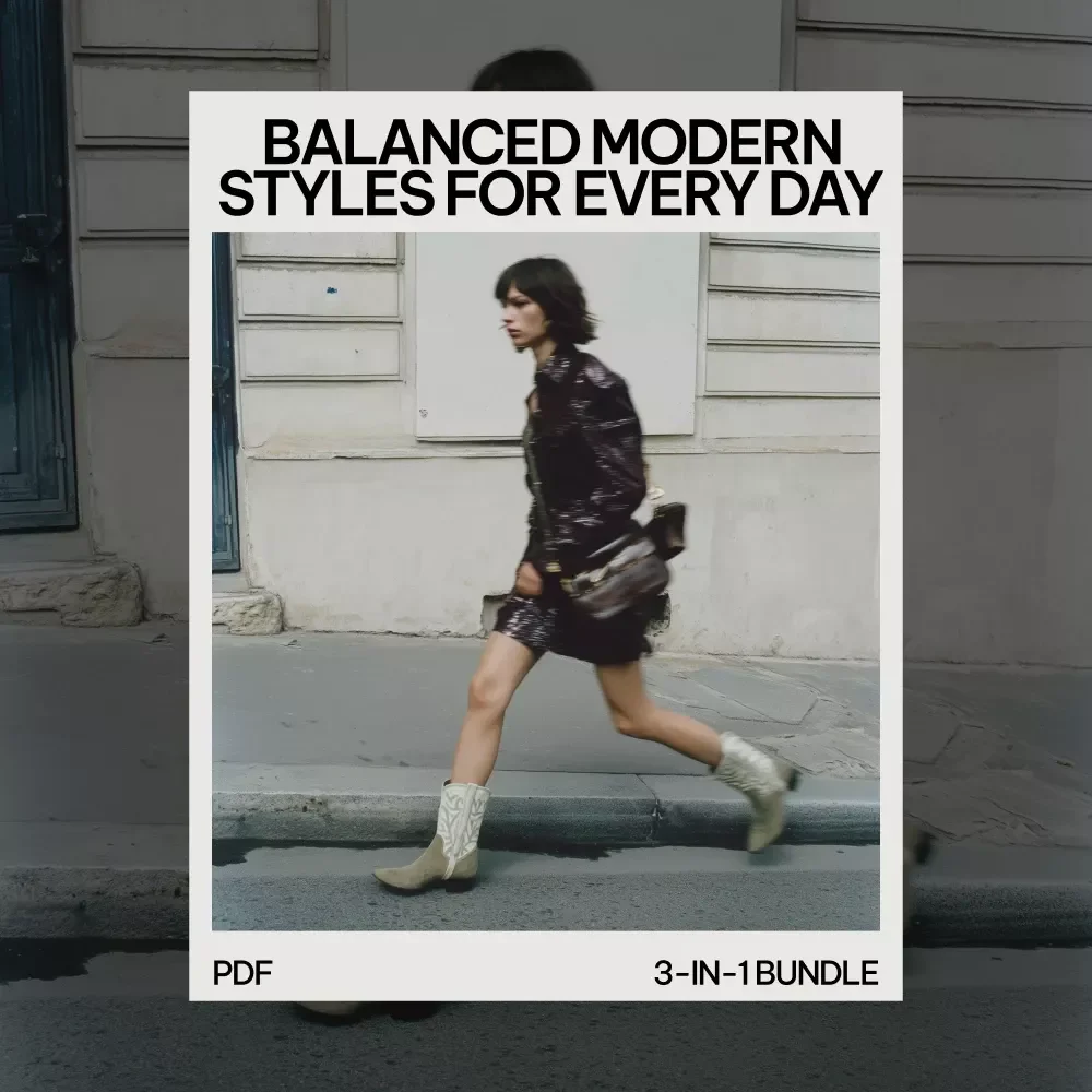 Balanced Modern Styles for Every Day: 3-in-1 Fashion Bundle for Effortless Chic