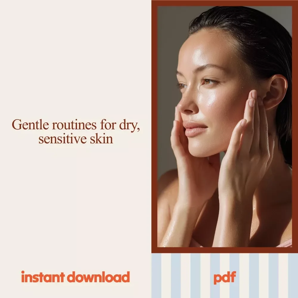 Gentle Skincare Secrets Pack | 4-in-1 Bundle for Dry & Sensitive Skin | best skincare for dry sensitive skin