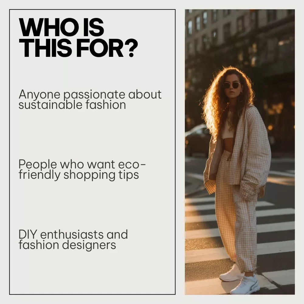 Eco-Friendly Fabric Options Bundle: 3-in-1 Guide for Sustainable Fashion Lovers