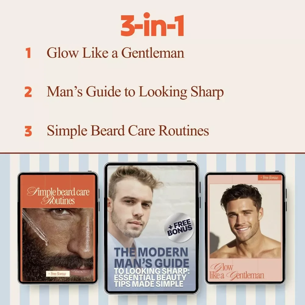 Beard Care Starter Pack | Glow Like a Gentleman | 3-in-1 Beard Care Routines