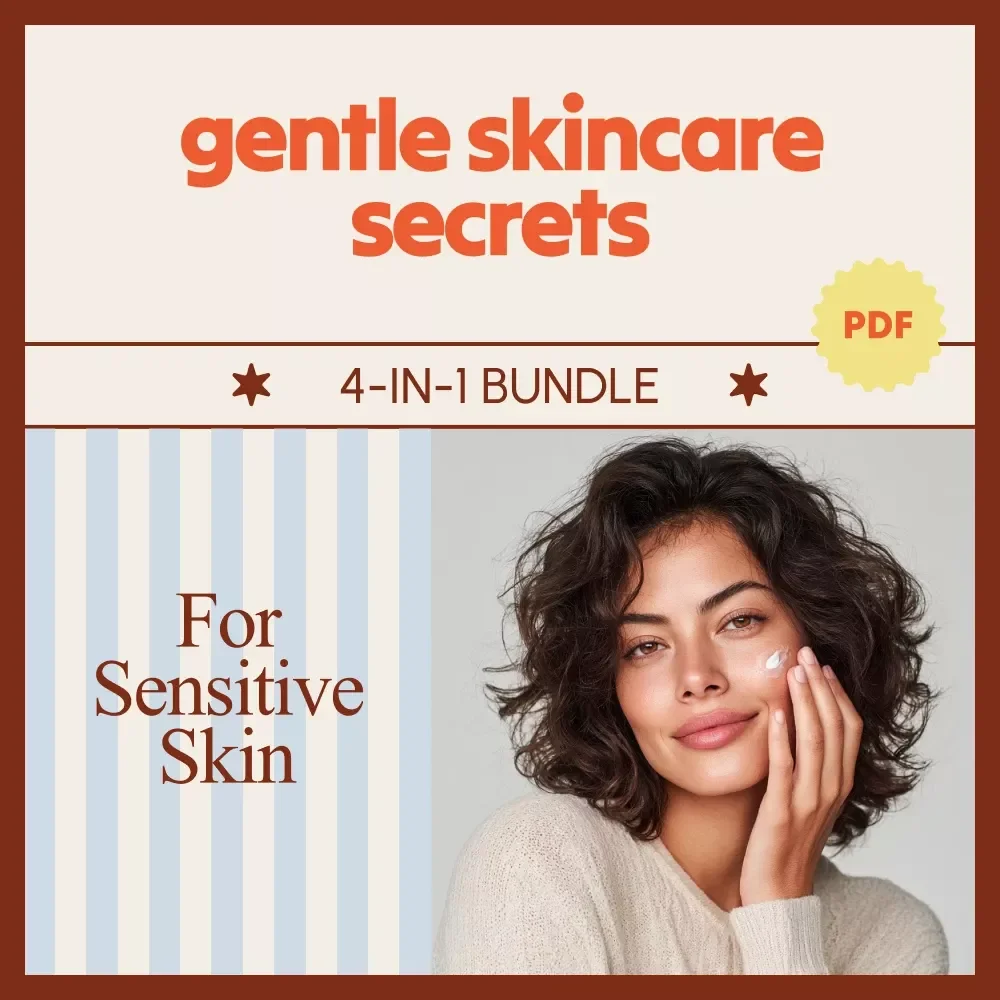 Gentle Skincare Secrets Pack | 4-in-1 Bundle for Dry & Sensitive Skin | best skincare for dry sensitive skin