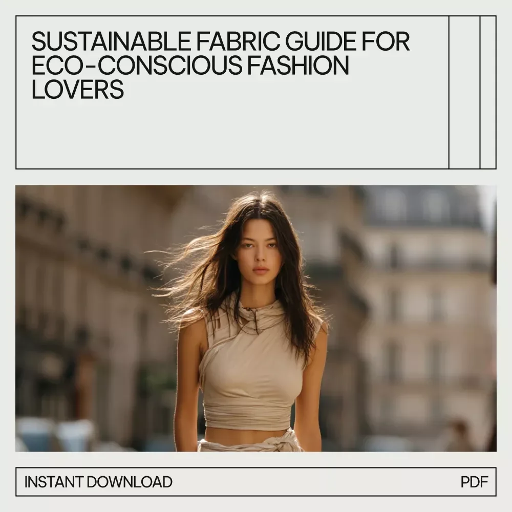 Eco-Friendly Fabric Options Bundle: 3-in-1 Guide for Sustainable Fashion Lovers