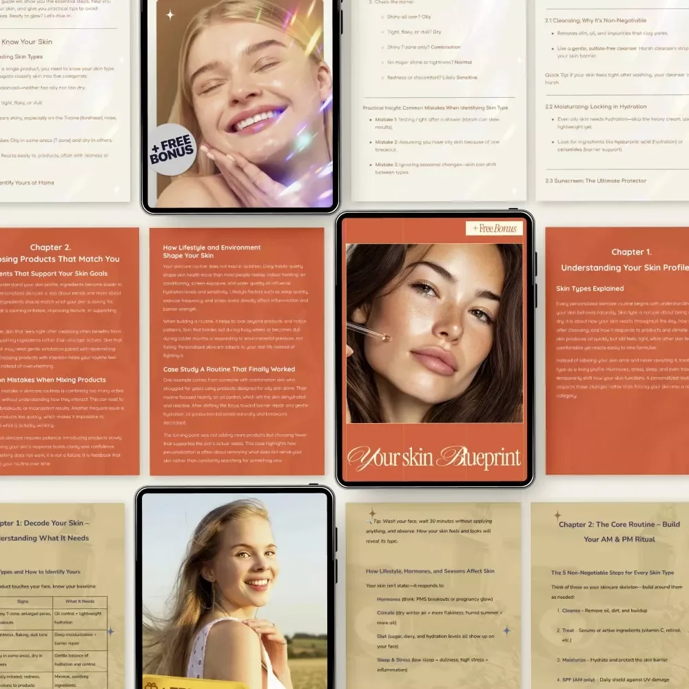 Skincare Routines Pack to Master Each Step | 5-in-1 multi-step skincare routine