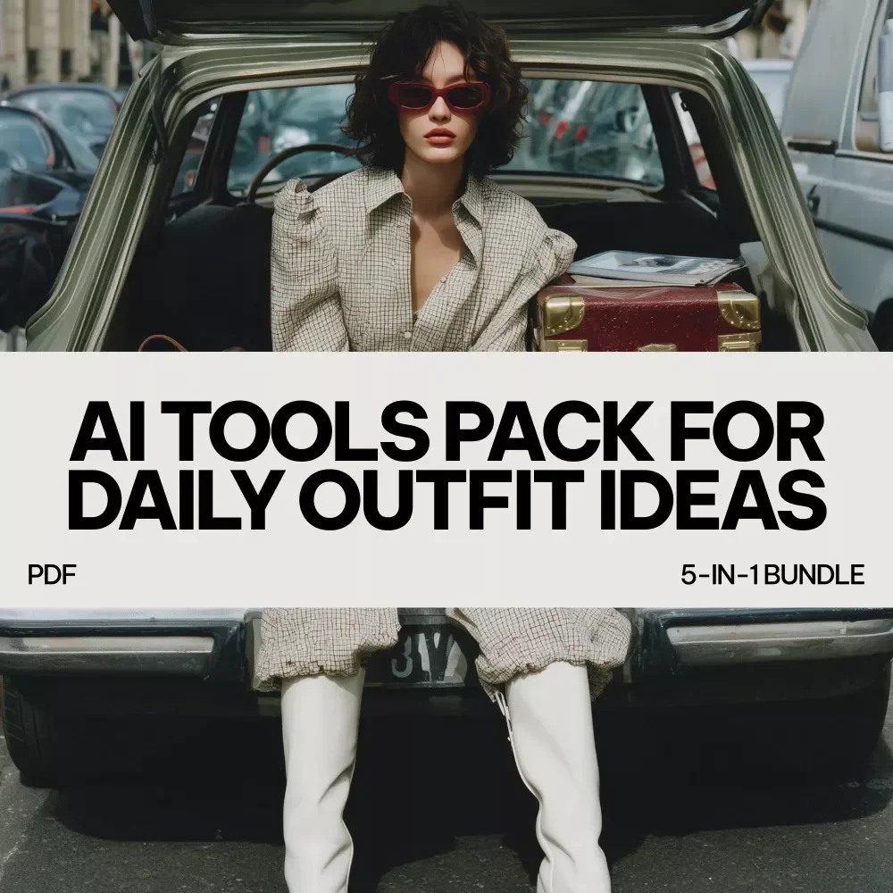 AI Tools Pack for Daily Outfit Ideas: 5-in-1 Bundle for Fashion Inspiration