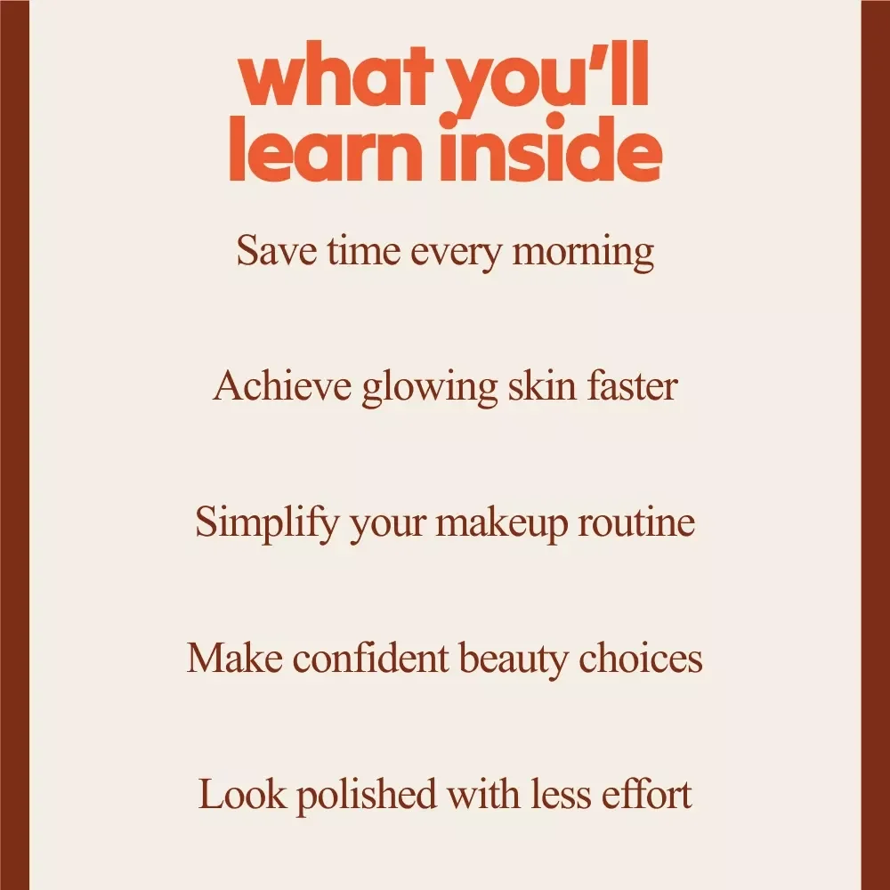 Low-Effort Makeup Secrets Pack | Simple Makeup Ideas 4-in-1 Digital Beauty Bundle