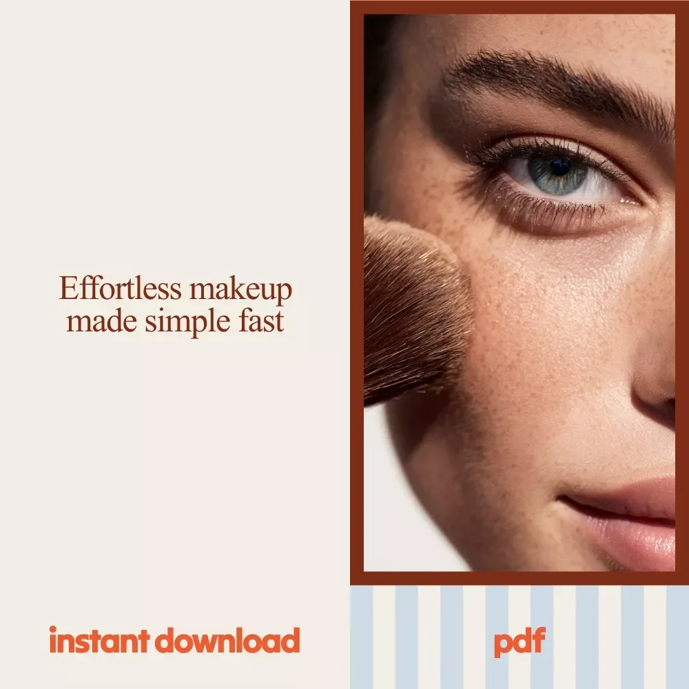 No-Stress Makeup Secrets Bundle | Easy Makeup Ideas 3-in-1 Makeup Guides