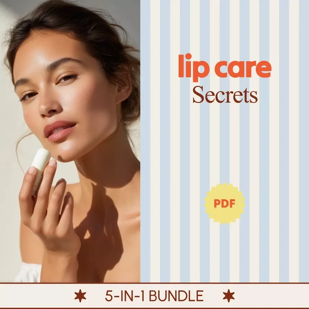 Lip Care Secrets Bundle | 5-in-1 Lip Care Tips Digital Guides & Checklists