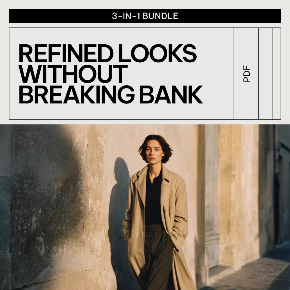 Refined Looks Without Breaking Bank Bundle: 3-in-1 Style eBook & Guide Collection