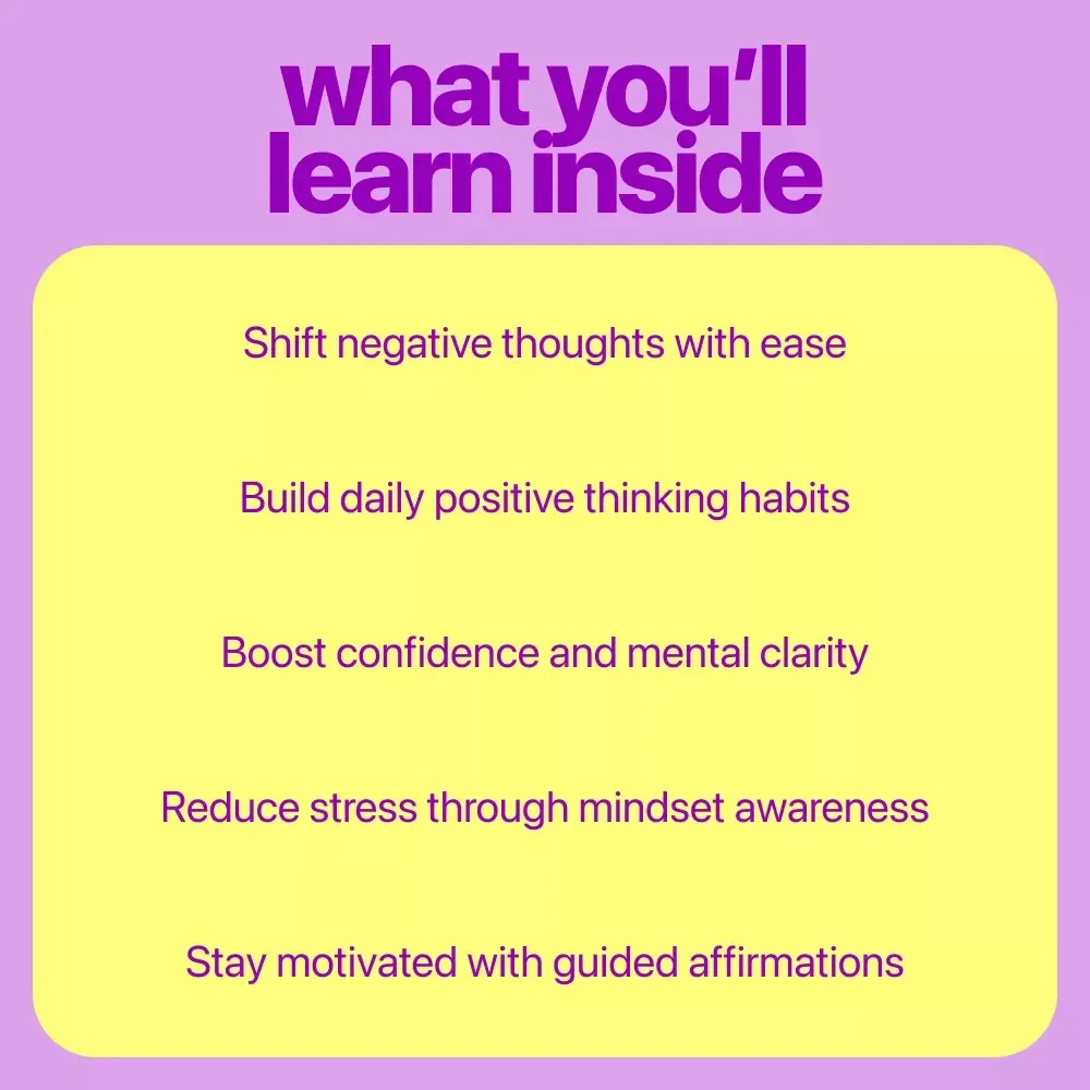 Shift Toward Optimism 3-in-1 Digital Bundle | How to Think More Positive | Bright Side Up: A Simple Guide to Thinking Positive Every Day