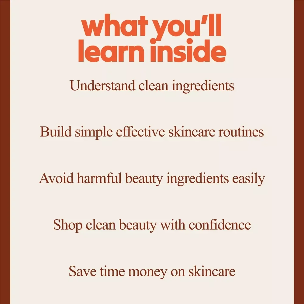 Clean Beauty Skincare Secrets – 5-in-1 Clean Beauty Skincare Digital Bundle