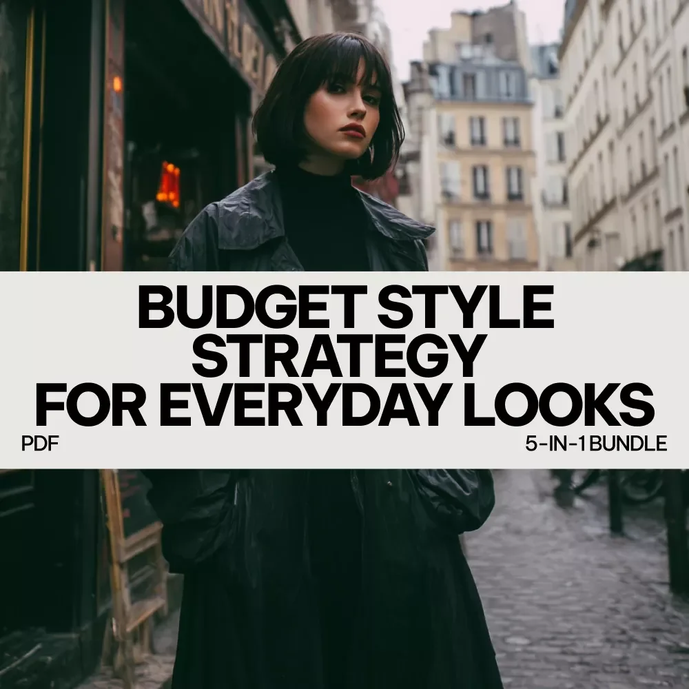 Budget Style Strategy Bundle for Everyday Looks - 5-in-1 Digital Download
