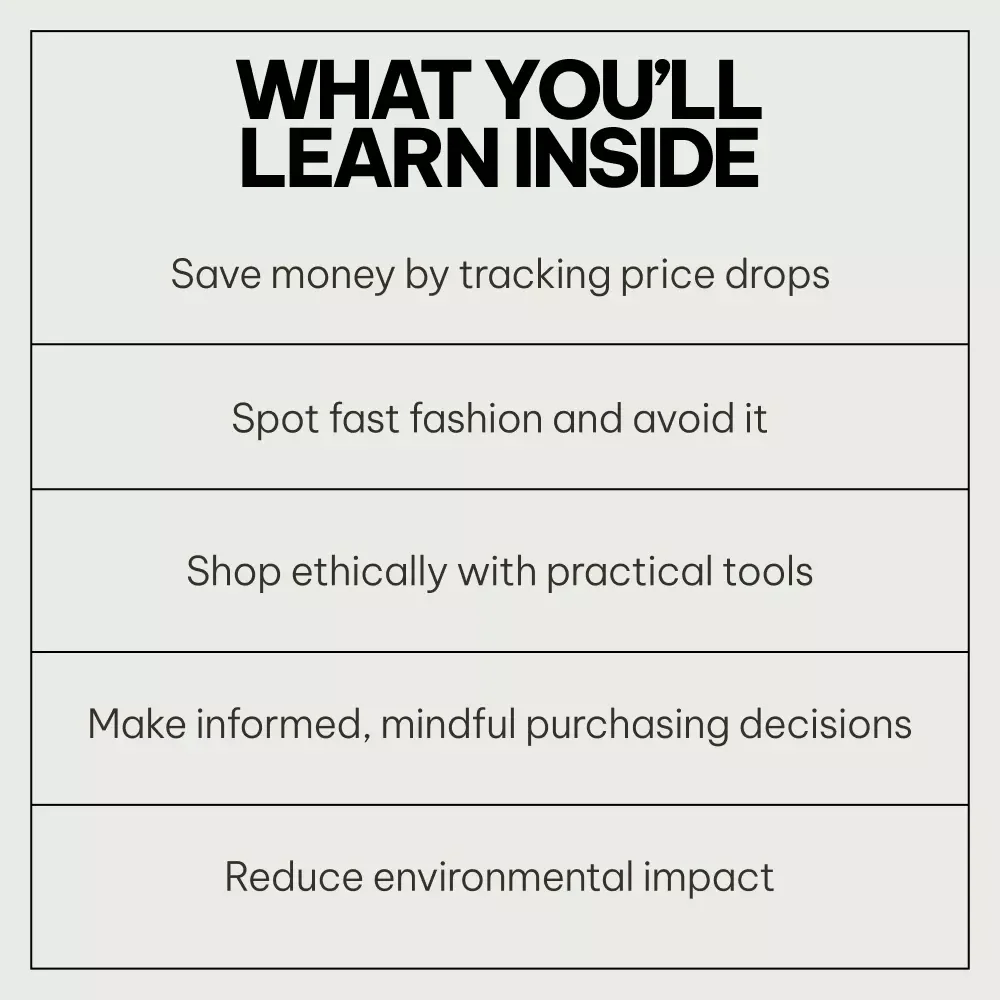 Ethical Shopping Tools for Better Decisions - 3-in-1 Bundle for Mindful Shoppers
