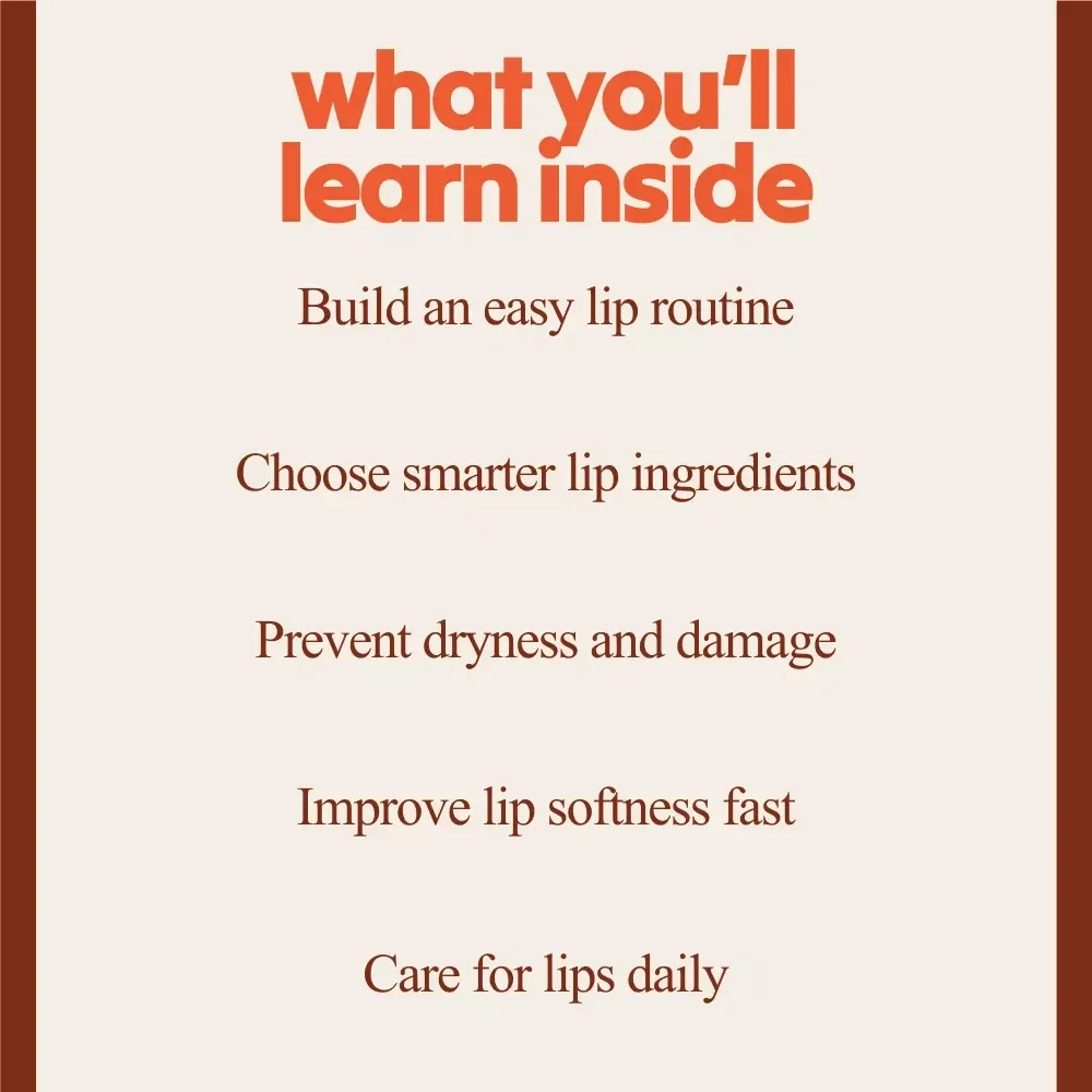 Lip Care Secrets Bundle | 5-in-1 Lip Care Tips Digital Guides & Checklists